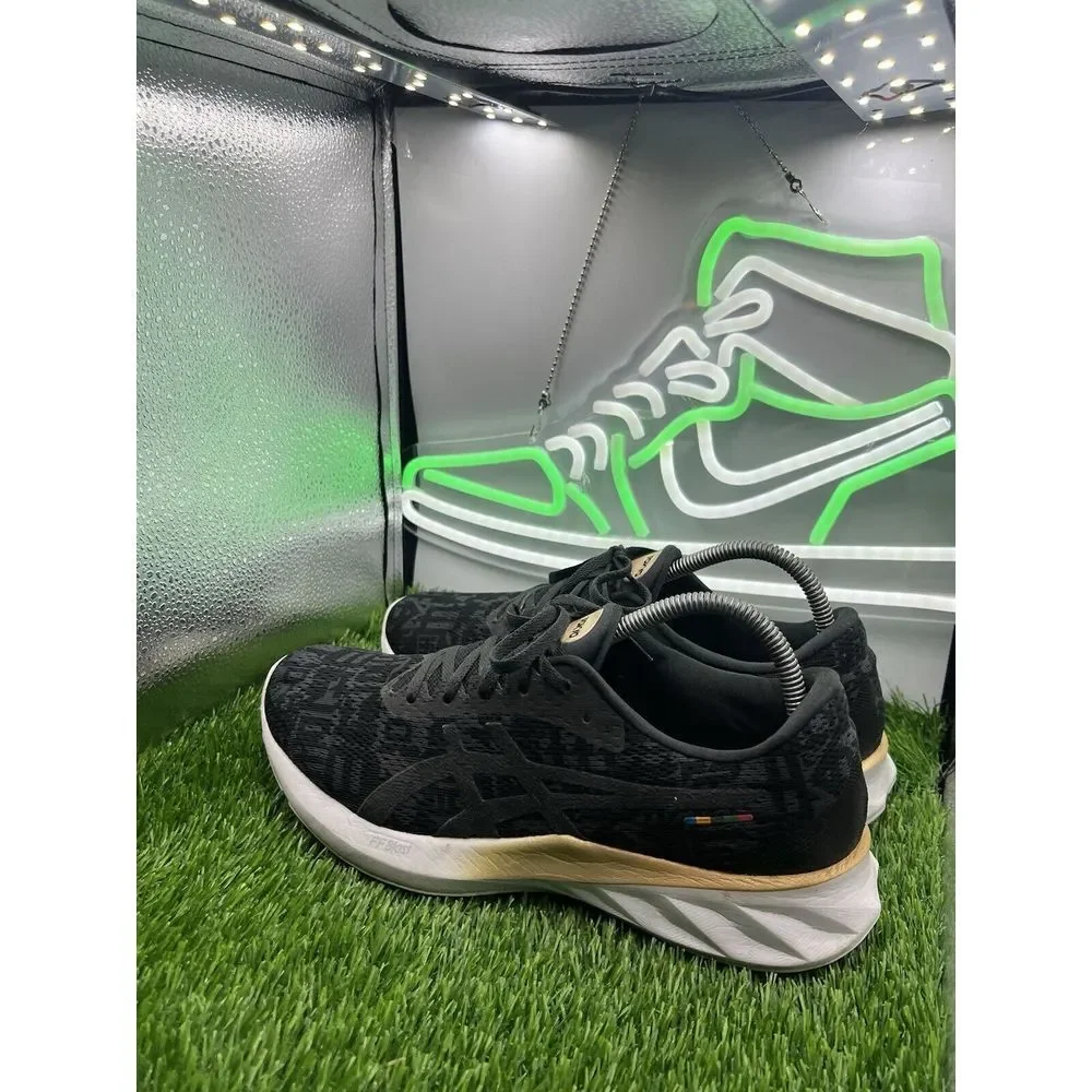 Asics Roadblast Tokyo Womens Size 10.5 Black‎ Running Shoes Sneakers 1012A936